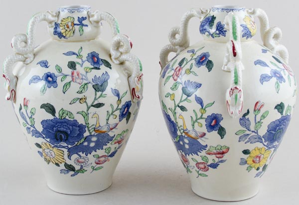 Vases pair of